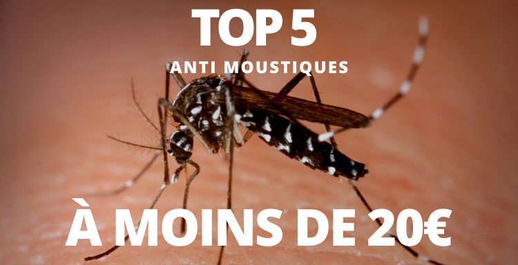 Top 5 des produits anti moustiques pour moins de 20€